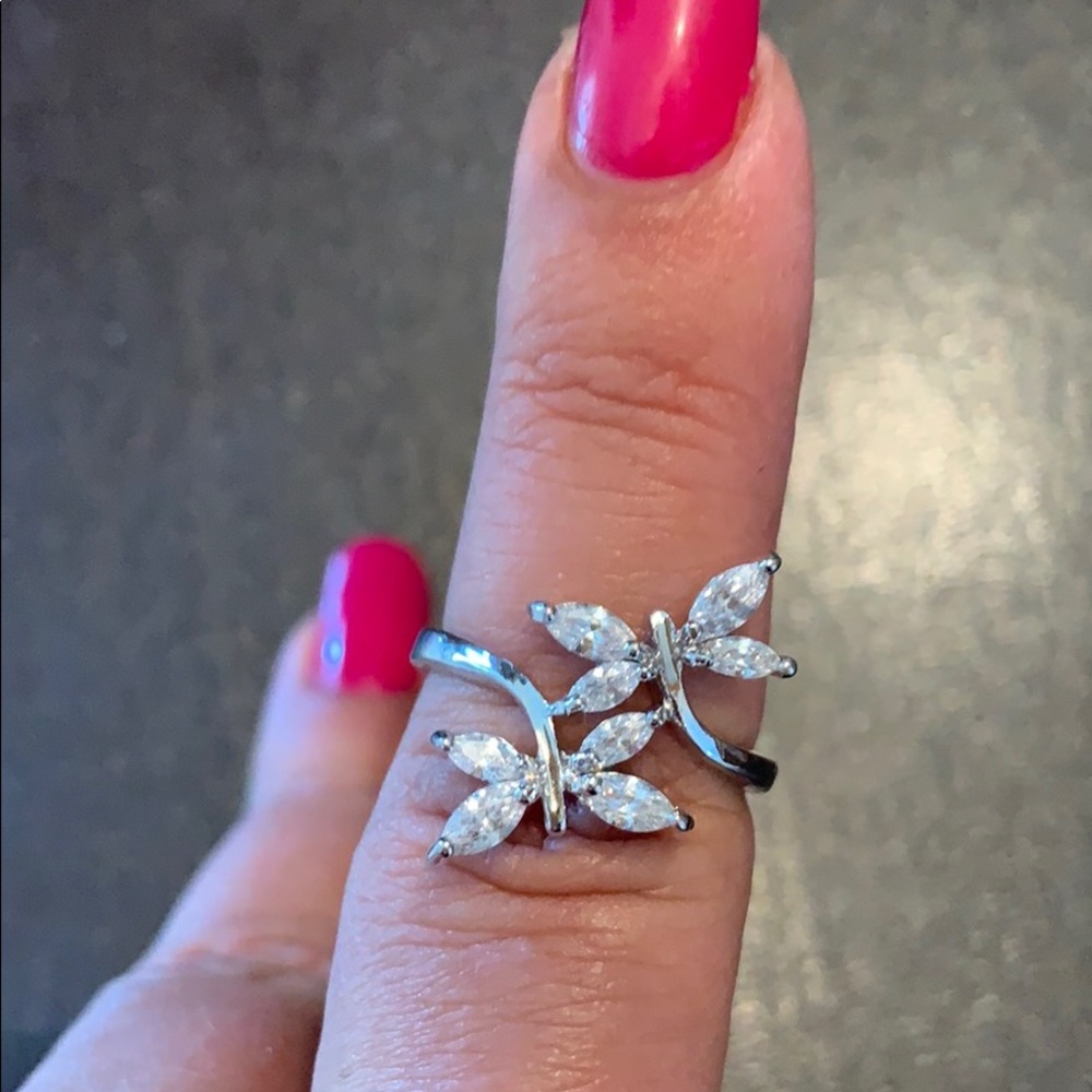 Awesome butterfly costume jewelry ring!